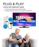 CICYSTORE Retro Game Console with 818 Retro Video Games, HDMI HD Output NES Retro Game Console Wireless, Old Arcade Plug and Play Video Games Console is an Ideal Gift Choice for Children and Adults by CICYSTORE