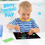 RMJOY Rainbow Scratch Paper Sets: 50pcs Magic Art Craft Scratch Off Papers Supplies Kits Pad for Age 3-12 Kids Girl Boy Teen Toy Game Gift for Birthday|Party Favor|DIY Activities|Painting Game Gifts from RMJOY