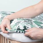 The Peanutshell Botanical Fitted Crib Sheet Set for Baby Boys or Girls, Unisex 4 Pack, Botanical Leaf & Pastel Green from Farallon Brands