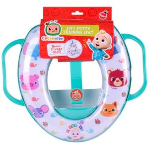 Sunny Days Entertainment CoComelon Soft Potty Training Seat, Red by Sunny Days Entertainment, LLC