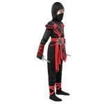 Ninja Dragon Red Costume Outfit Set for kids Halloween Dress Up Party (X-Large(12-14 yr)) from JOYIN Inc