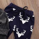 Infant Baby Boy Clothing Winter Deer Long Sleeve Hoodie Tops Sweatsuit Pants Outfit Set(3-6 Months) from oklady