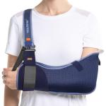 VELPEAU Arm Sling Shoulder Immobilizer - Rotator Cuff Support Brace - Comfortable Medical Sling for Shoulder Injury, Left and Right Arm, Men and Women, for Broken, Dislocated, Fracture, Strain(Medium) from Shenzhen Weprotex Technology Product Co.,Ltd