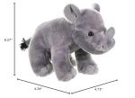 Wild Republic Rhino Baby Plush, Stuffed Animal, Plush Toy, Gifts for Kids, Cuddlekins 8 Inches by Wild Republic