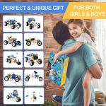 STEM Toys for Boys with Electric Power Motor , STEM Building Toys 10IN1 , Engineering Toys for Kids Age 7 8 9 10 11 12 ,Motorized Building Toys, Build and Play from NOYTOY