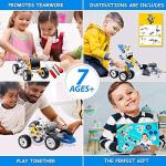 STEM Toys for Boys with Electric Power Motor , STEM Building Toys 10IN1 , Engineering Toys for Kids Age 7 8 9 10 11 12 ,Motorized Building Toys, Build and Play from NOYTOY