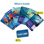 Skillmatics Card Game : Guess in 10 Underwater Animals | Easter Basket Stuffers for Ages 8 and Up | Super Fun for Travel & Family Game Night by Grasper Global Private Limited