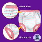 MooMoo Baby Cotton Training Pants Strong Absorbent Toddler Potty Training Underwear for Baby Girl 3T by MooMoo Baby