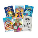 Fun Express Bible Activity Pads (12 Books of 48 Pages Each) Sunday School Supplies from Oriental Trading Company