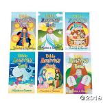 Fun Express Bible Activity Pads (12 Books of 48 Pages Each) Sunday School Supplies from Oriental Trading Company