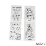 Fun Express Bible Activity Pads (12 Books of 48 Pages Each) Sunday School Supplies from Oriental Trading Company