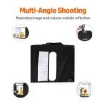 Amazon Basics Portable Foldable Photo Studio Box with LED Light - 25 x 30 x 25 Inches from Amazon Basics