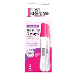 First Response Triple Check Pregnancy Test 3 ct. from Church & Dwight - Personal Care
