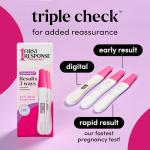 First Response Triple Check Pregnancy Test 3 ct. from Church & Dwight - Personal Care