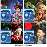 Suliper Electronic Piggy Bank Code Lock for Kids Baby Toy, Mini ATM Safe Coin Cash Banks Real Money Saving Box with Password, Auto Money Scroll for Children,Boys Girls Birthday Gift (Camouflage Blue) from Suliper