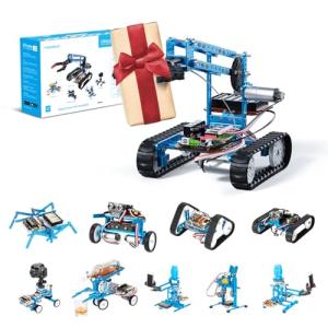 Makeblock mBot Ultimate Robot Kit - Premium Quality - 10-in-1 Robot - STEM Education - Arduino - Scratch 2.0 - Programmable Robot Kit for Kids to Learn Coding, Robotics and Electronics from Makeblock