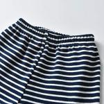 Toddler Infant Baby Boy Clothes Striped Long Sleeve Hoodie Tops Sweatsuit Pants Outfit Set (18-24 Months) Royal Blue by 