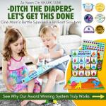 LIL ADVENTS Potty Time Adventures Potty Training Game - 14 Wood Block Toys, Chart, Activity Board, Stickers and Reward Badge for Toilet Training, Dinosaurs from Lil Advents