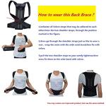 ZSZBACE Back Brace Posture Corrector Clavicle Support Brace Medical Device to Improve Bad Posture, Thoracic Kyphosis, Shoulder Alignment, Upper Back Pain Relief for Men and Women (S) by ZSZBACE