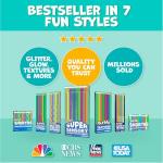 Fidget Toys and Sensory Toys by BUNMO - Textured Stretchy Strings and Super Sensory Fidget Toys. Fidget Toys for Adults and Kids - 6 Pack from BUNMO