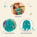 B. toys â Plush Bunny â Super Soft Stuffed Animal â Teal â 12â â Washable Rabbit Toy â for Babies, Toddlers, Kids â Happy Hues â Cottontail Cutie â 0 Months + (BX1926C30Z) from Branford Ltd.