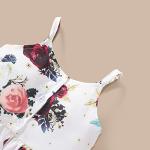 Kucnuzki Toddler Baby Girl Clothes Summer Outfits Ruffle Sleeveless Linen Shirt Kid Short Set for Girl (2T / 3T, Y Maroon) from Kucnuzki