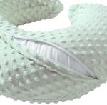 Nursing Pillow with Slipcover for Baby Boys and Girls, Breast Feeding Pillows with Pillowcase for Breastfeeding, Bottle Feeding, Baby Support with Removable Nursing Pillow Cover (Green) from QUENESS