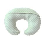 Nursing Pillow with Slipcover for Baby Boys and Girls, Breast Feeding Pillows with Pillowcase for Breastfeeding, Bottle Feeding, Baby Support with Removable Nursing Pillow Cover (Green) from QUENESS