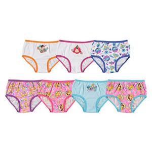 Disney Little Girls' Disney Princess 7 Pack Underwear, Multi, 4T from Handcraft Children's Apparel