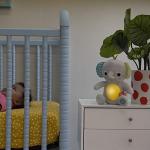 Bright Starts HugaBye Baby Musical Light Up Soft Toyâ Newborn+, Elephant from Kids2, Inc.