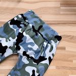 Preemie Baby Boys Clothes Mamas Boy Romper Camo Pants Outfit Fall Winter Clothing Set (Blue, Preemie) by 