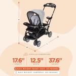 Baby Trend Sit n Stand Ultra Stroller, Morning Mist by Baby Trend