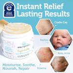Era Organics Healing Ointment for Babies - USDA Certified Organic Natural Gentle Moisturizer for Sensitive Skin Prone To Baby Eczema, Cradle Cap (Infant Seborrheic Dermatitis), Rashes, Hives & More from Era Organics