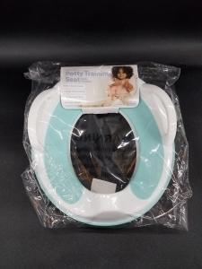 Potty Training Seat for Boys and Girls With Handles, Fits Round & Oval Toilets, Non-Slip with Splash Guard, Includes Free Storage Hook - Jool Baby from Jool Baby Products