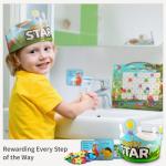 Potty-Training-Chart-with-35 Reusable Magnetic-Stickers. A Dinosaur Potty Chart that Reward Toddlers â Motivational Toilet Potty Training Stickers Chart for Boys & Girls (Dinosaurs) by PUTSKA