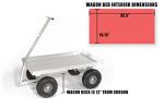 Little Hercules-Massive Power in a Lightweight Compact Package! Aluminum Pull Wagon-Made in USA! by Alumacart, Inc.