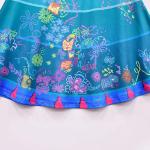 Szytypyl Toddler Girls Printed Mirabel Encanto Costume Summer Short Dress for Kids Birthday Party with Bag by 