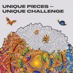 UNIDRAGON - Wooden Jigsaw Puzzles - Royal Size - 17.7" x 17.7" - 45 x 45 cm - 700 pcs - in a Beautiful Gift Package - Best Gift for Adults and Kids - Mandala Inexhaustible Abundance by Walt LLC