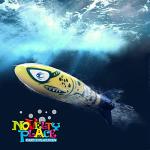 Novelty Place 8 Pack Torpedo Bandits Diving Toy Rockets - Swimming Pool Underwater Game for Kids and Adults - Shark Design 8 Colors from Novelty Place