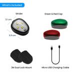 Lume Cube Drone Strobe, Anti-Collision Lighting for Drone | FAA Anti-Collision Light | Fits All Drones | Long Battery Life, 360 Degree Visibility, DJI Mini, Mavic, Phantom, Inspire, Matrice by Lume Cube, Inc.