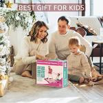 SUNLIN Dance Mat - Dance Mixer Rhythm Step Play Mat - Dance Game Toy Gift for Kids Girls Boys - Dance Pad with LED Lights, Adjustable Volume, Built-in Music, 3 Challenge Levels (3-12 Years Old) by SUNLIN