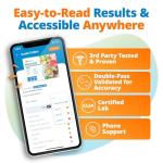 5Strands Food Intolerance Test, 640 Items Tested, Food Sensitivity at Home Test Kit, Accurate Hair Analysis, Health Results in 10 Days, Gluten, Soy, Dairy, Protein by 5Strands