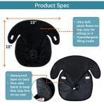 Piddle Pad Car Seat Protector for Baby and Toddler, Set of 2, Leak Free with Non-Slip Fabric on Back, Waterproof Car Seat Liner for Potty Training, Multiple use for Car Seats and Strollers from Nantong Evergreen Industry Co., Ltd
