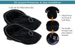 Piddle Pad Car Seat Protector for Baby and Toddler, Set of 2, Leak Free with Non-Slip Fabric on Back, Waterproof Car Seat Liner for Potty Training, Multiple use for Car Seats and Strollers from Nantong Evergreen Industry Co., Ltd