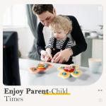 3PCS Suction Cup Spinner Toys for 1 2 Year Old Boy and Girl|Spinning Top Baby Toys 12-18 Months|1st Birthday Gifts for Toddler Toys Age 1-2|Sensory Bath Toys for Toddlers 1-3 (Silicone) by Titain Creations