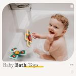 3PCS Suction Cup Spinner Toys for 1 2 Year Old Boy and Girl|Spinning Top Baby Toys 12-18 Months|1st Birthday Gifts for Toddler Toys Age 1-2|Sensory Bath Toys for Toddlers 1-3 (Silicone) by Titain Creations