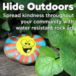 Creativity for Kids Hide & Seek Rock Painting Kit - Arts & Crafts For Kids - Includes Rocks & Waterproof Paint from Creativity for Kids