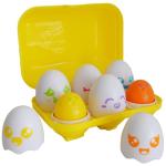 TOMY Toomies Squeak Toy, Hide & Squeak Eggs by TOMY Intl.