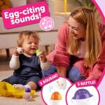 TOMY Toomies Squeak Toy, Hide & Squeak Eggs by TOMY Intl.