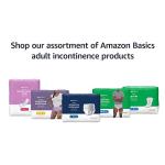 Amazon Basics Incontinence Underwear for Men, Maximum Absorbency, Small/Medium, 60 Count, 3 Packs of 20 (Previously Solimo) from Amazon.com Services, LLC